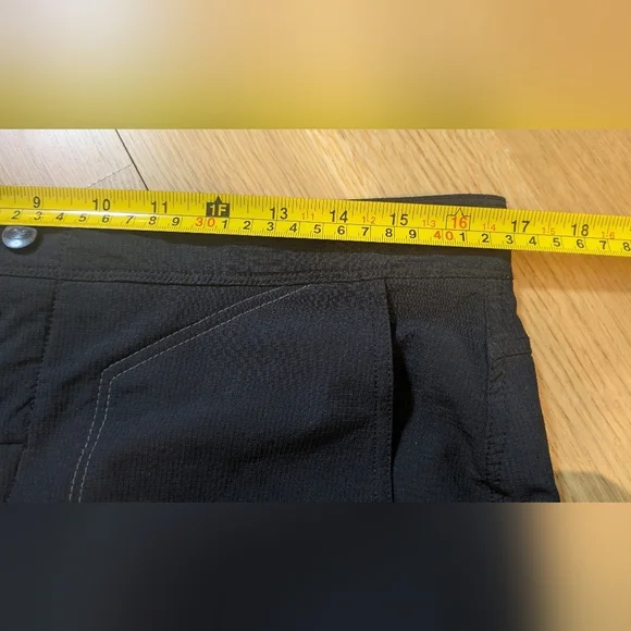 SUGOI Mens Pants Cargo Stretch Outdoor Hiking Cycling Nylon Black Sz M, Wide Leg - Picture 6 of 14